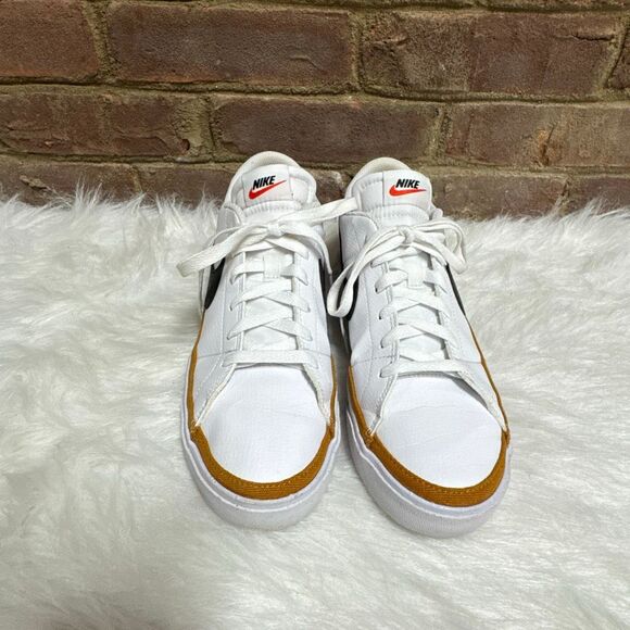 Nike Womens COURT LEGACY NEXT NATURE 'WHITE DESERT OCHRE SHOE Size 9 - Picture 2 of 10
